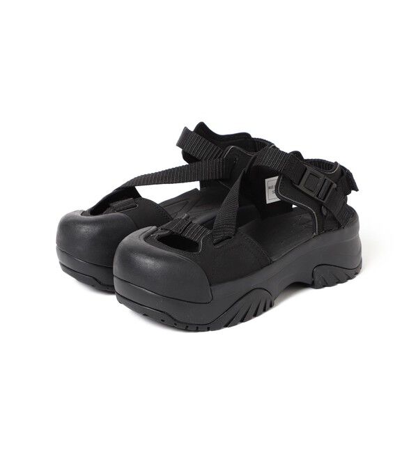Ray BEAMS 「FILA / PEITO MAX SD」|サンダル|BLACK