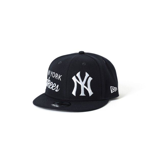 BEAMS「【別注】NEW ERA / 9FIFTY Side Logo」|キャップ・キャスケット|NAVY