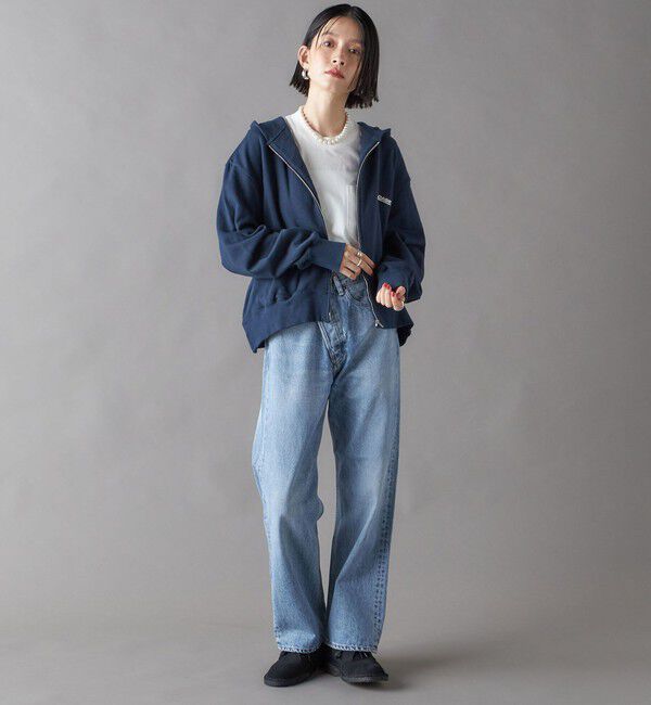 SHIPS for women「SHIPS NINE CASE:ロゴ フーディー」|パーカー|