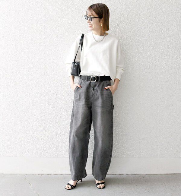 SHIPS any「《一部追加予約》SHIPS any:〈洗濯機可能〉インレイ ロングスリーブ コンパクト プルオーバー」|Tシャツ・カットソー|