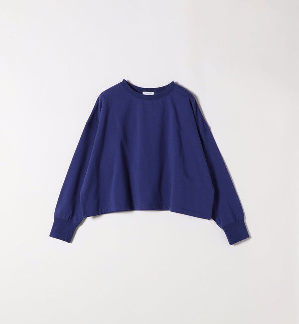 SHIPS any「《一部追加予約》SHIPS any:〈洗濯機可能〉インレイ ロングスリーブ コンパクト プルオーバー」|Tシャツ・カットソー|