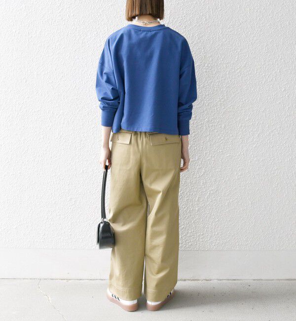 SHIPS any「《一部追加予約》SHIPS any:〈洗濯機可能〉インレイ ロングスリーブ コンパクト プルオーバー」|Tシャツ・カットソー|