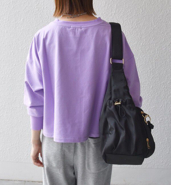 SHIPS any「《一部追加予約》SHIPS any:〈洗濯機可能〉インレイ ロングスリーブ コンパクト プルオーバー」|Tシャツ・カットソー|