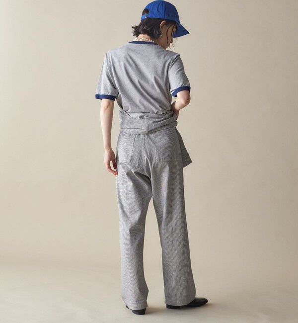 SHIPS for women「SHIPS NINE CASE:〈洗濯機可能〉プリント リンガー TEE」|Tシャツ・カットソー|