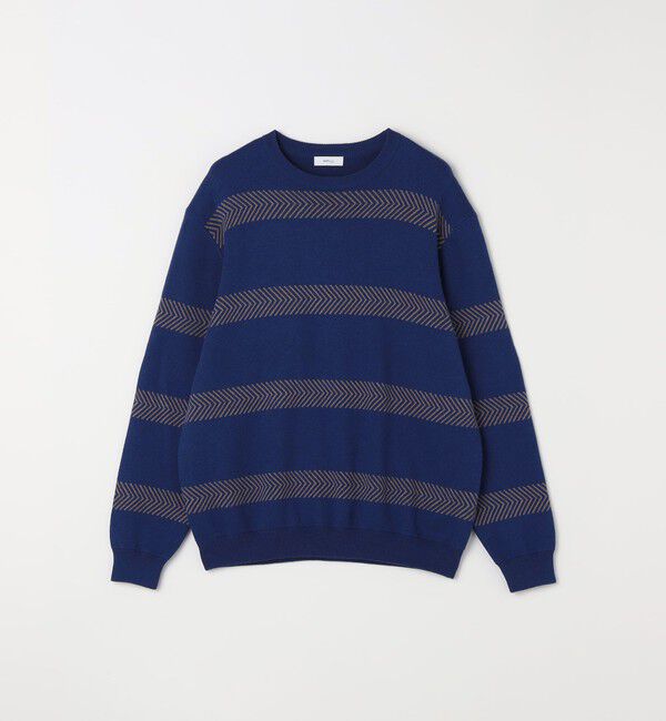 SHIPS any「SHIPS any:〈手洗い可能〉コットン カシミヤ スウェットライク ニット 25AW◇」|ニット・セーター|