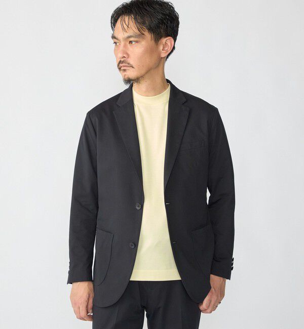 SHIPS「〈洗濯機可能〉DOT JERSEY ジャケット(セットアップ対応)」|テーラードジャケット|