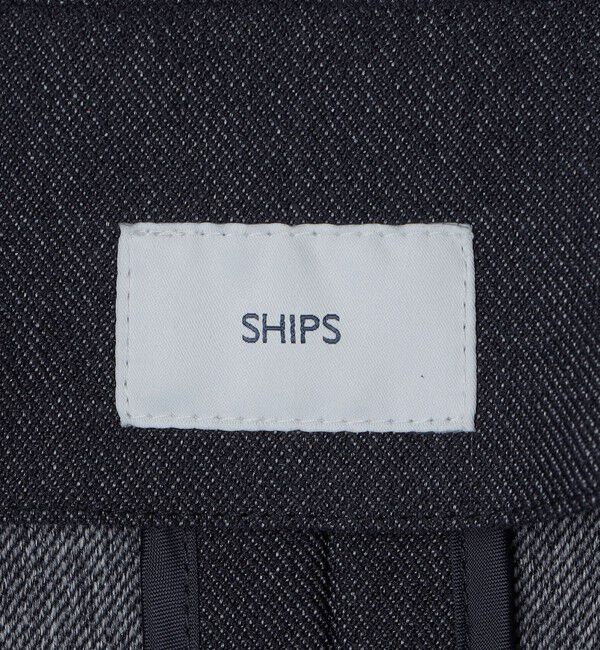 SHIPS「〈洗濯機可能/撥水〉ストレッチ テクニカル デニム ジャケット(セットアップ対応)」|テーラードジャケット|