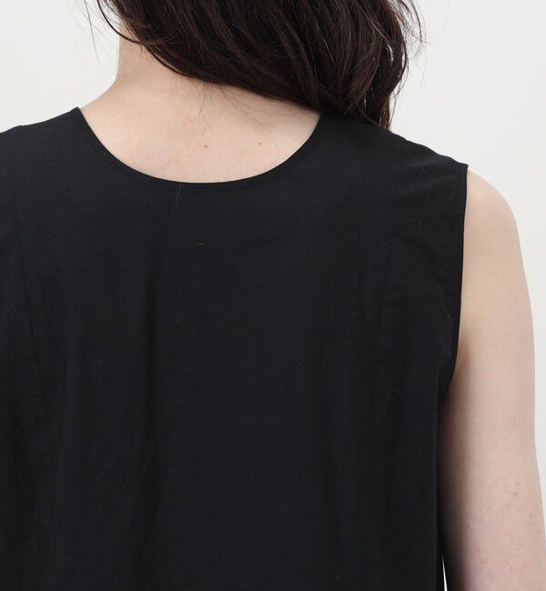TOMORROWLAND BUYING WEAR「【別注】ne Quittez pas BLACK ORGANZA COMB ノースリーブ ロングワンピース」|ワンピース|