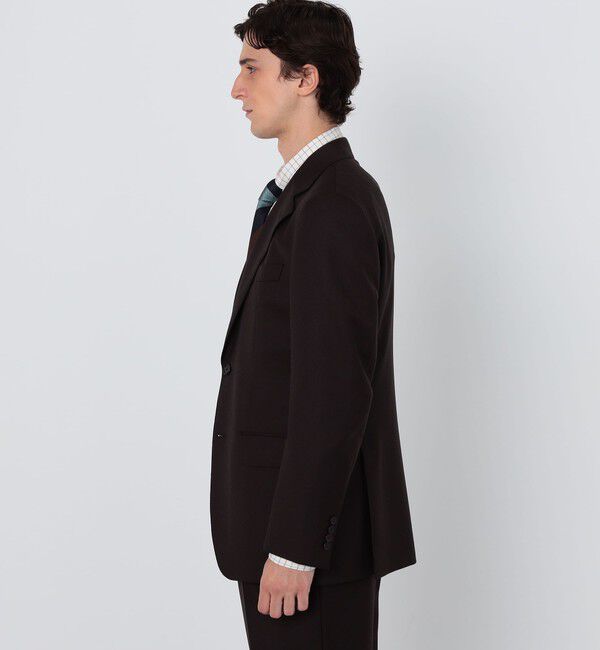 TOMORROWLAND MENS「ウール シングルブレステッド2Bジャケット BRITISH WINTER TEX DORMEUIL セットアップ対応」|テーラードジャケット|