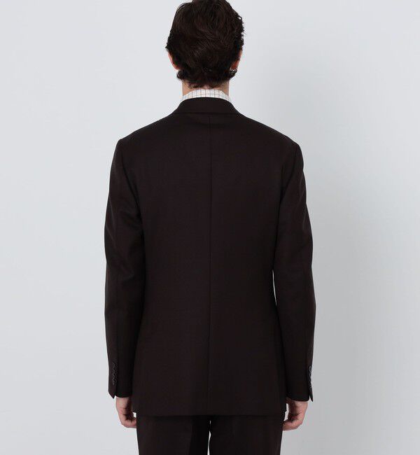 TOMORROWLAND MENS「ウール シングルブレステッド2Bジャケット BRITISH WINTER TEX DORMEUIL セットアップ対応」|テーラードジャケット|