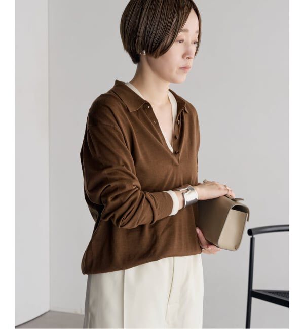 Plage「《予約》Precious Collar ニット」|ニット・セーター|