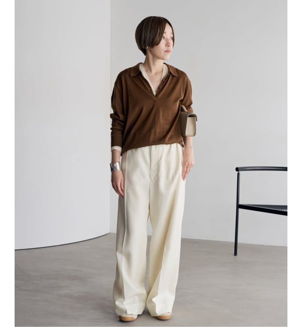 Plage「《予約》Precious Collar ニット」|ニット・セーター|