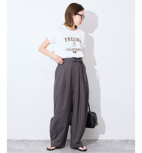 SLOBE IENA「Champion/チャンピオン SLOBE別注 ロゴTシャツ」|Tシャツ・カットソー|