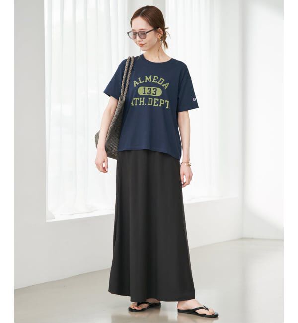 SLOBE IENA「Champion/チャンピオン SLOBE別注 ロゴTシャツ」|Tシャツ・カットソー|
