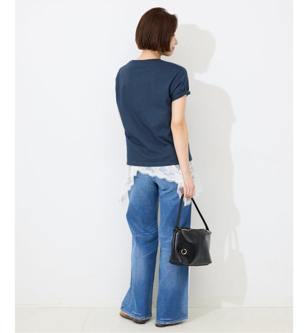 SLOBE IENA「Champion/チャンピオン SLOBE別注 ロゴTシャツ」|Tシャツ・カットソー|