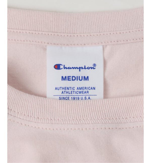 SLOBE IENA「Champion/チャンピオン SLOBE別注 ロゴTシャツ」|Tシャツ・カットソー|