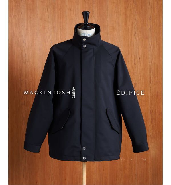 EDIFICE「《予約》MACKINTOSH(マッキントッシュ) 別注  WEATHERTEC SKYE STAND/スカイスタンド」|ダウン|ブラック