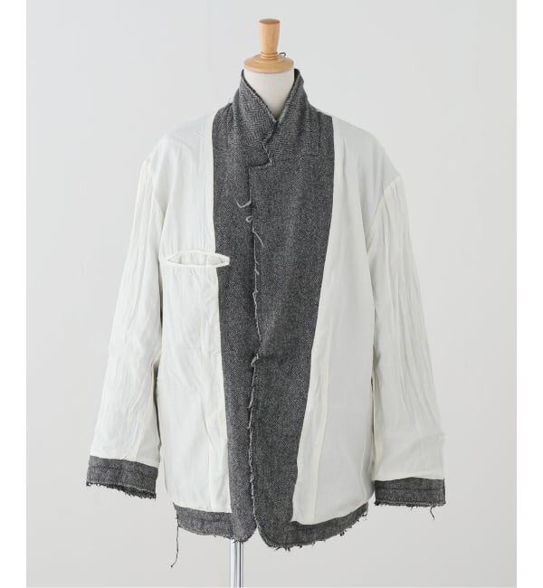 journal standard L'essage「JANE SMITH/ジェーンスミス GARMENT WASHED SILKNEP TWEED ジャケット」|テーラードジャケット|