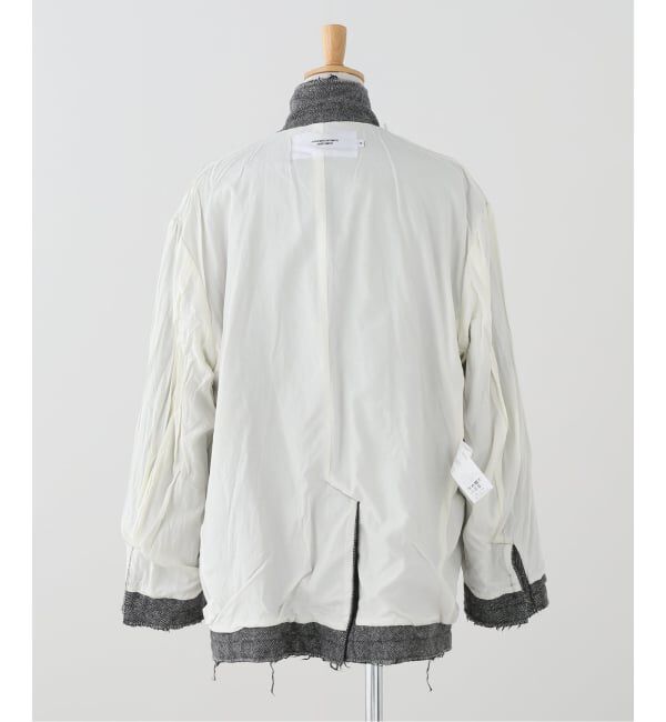 journal standard L'essage「JANE SMITH/ジェーンスミス GARMENT WASHED SILKNEP TWEED ジャケット」|テーラードジャケット|