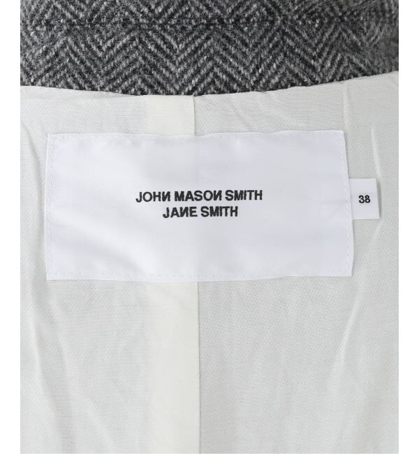 journal standard L'essage「JANE SMITH/ジェーンスミス GARMENT WASHED SILKNEP TWEED ジャケット」|テーラードジャケット|