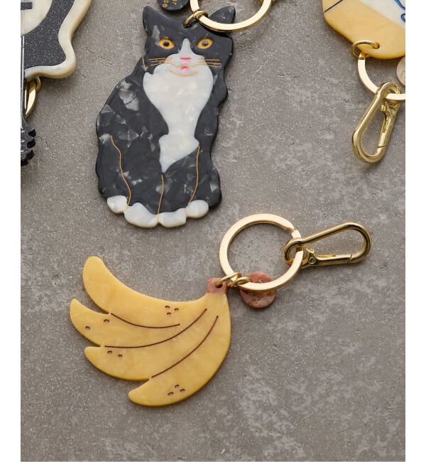 journal standard L'essage「《追加予約》Solar Eclipse/ソーラーエクリプス BANANA CHARM チャーム」|キーケース|
