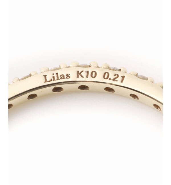 Lilas by Spick&Span「フルエタニティーダイヤリング K10」|リング|