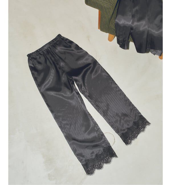 Spick and Span「《別注カラー有り》ARCHIVE STANCE / アーカイブスタンス lace hem pants」|その他|