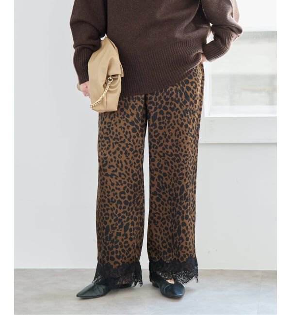 Spick and Span「《別注カラー有り》ARCHIVE STANCE / アーカイブスタンス lace hem pants」|その他|