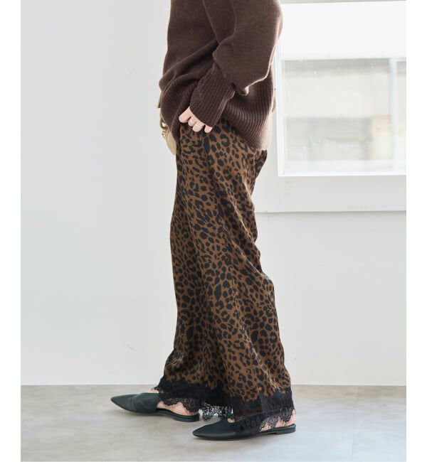Spick and Span「《別注カラー有り》ARCHIVE STANCE / アーカイブスタンス lace hem pants」|その他|