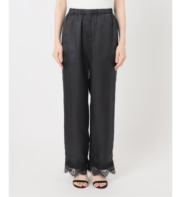 Spick and Span「《別注カラー有り》ARCHIVE STANCE / アーカイブスタンス lace hem pants」|その他|