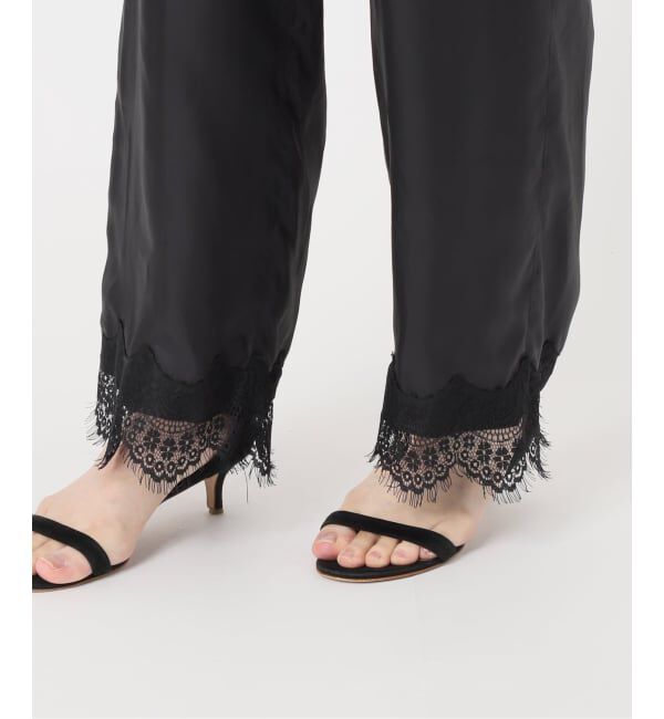 Spick and Span「《別注カラー有り》ARCHIVE STANCE / アーカイブスタンス lace hem pants」|その他|