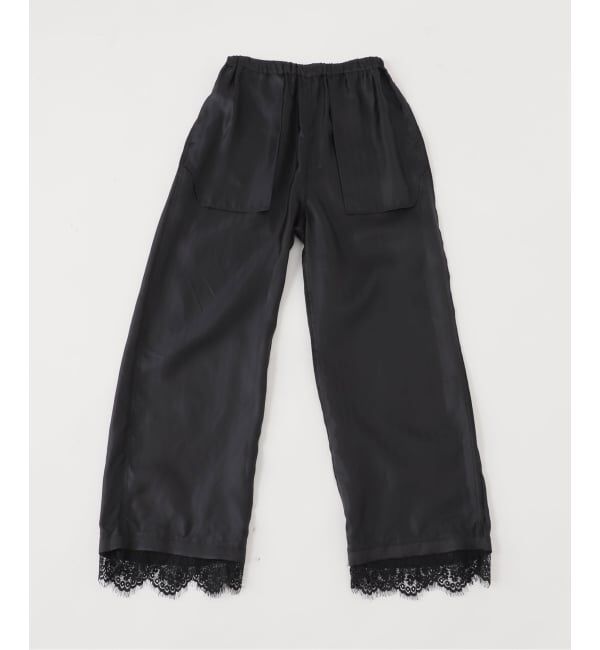 Spick and Span「《別注カラー有り》ARCHIVE STANCE / アーカイブスタンス lace hem pants」|その他|