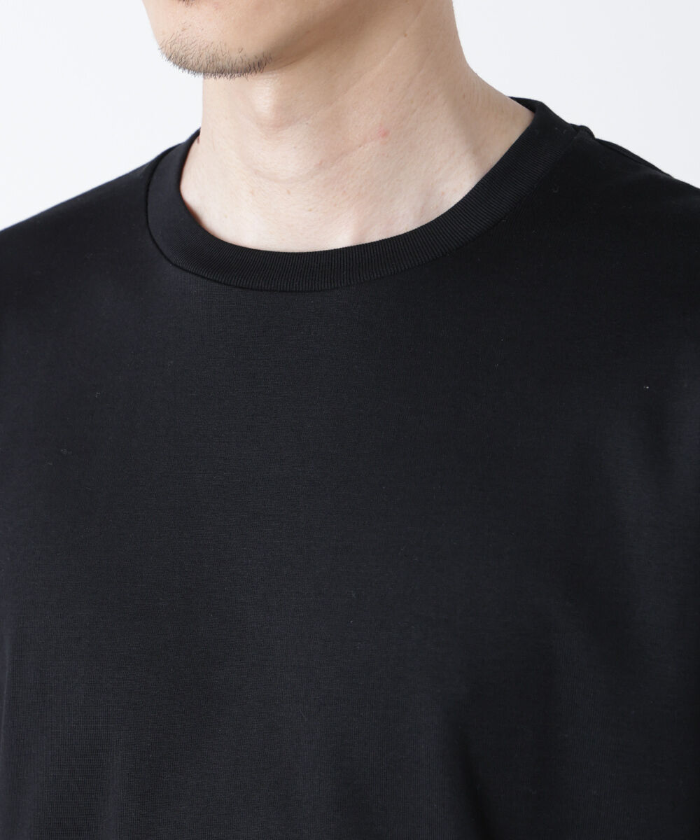 NANO universe「[FORMAL JERSEY]クルーネックカットソー半袖」|Tシャツ・カットソー|