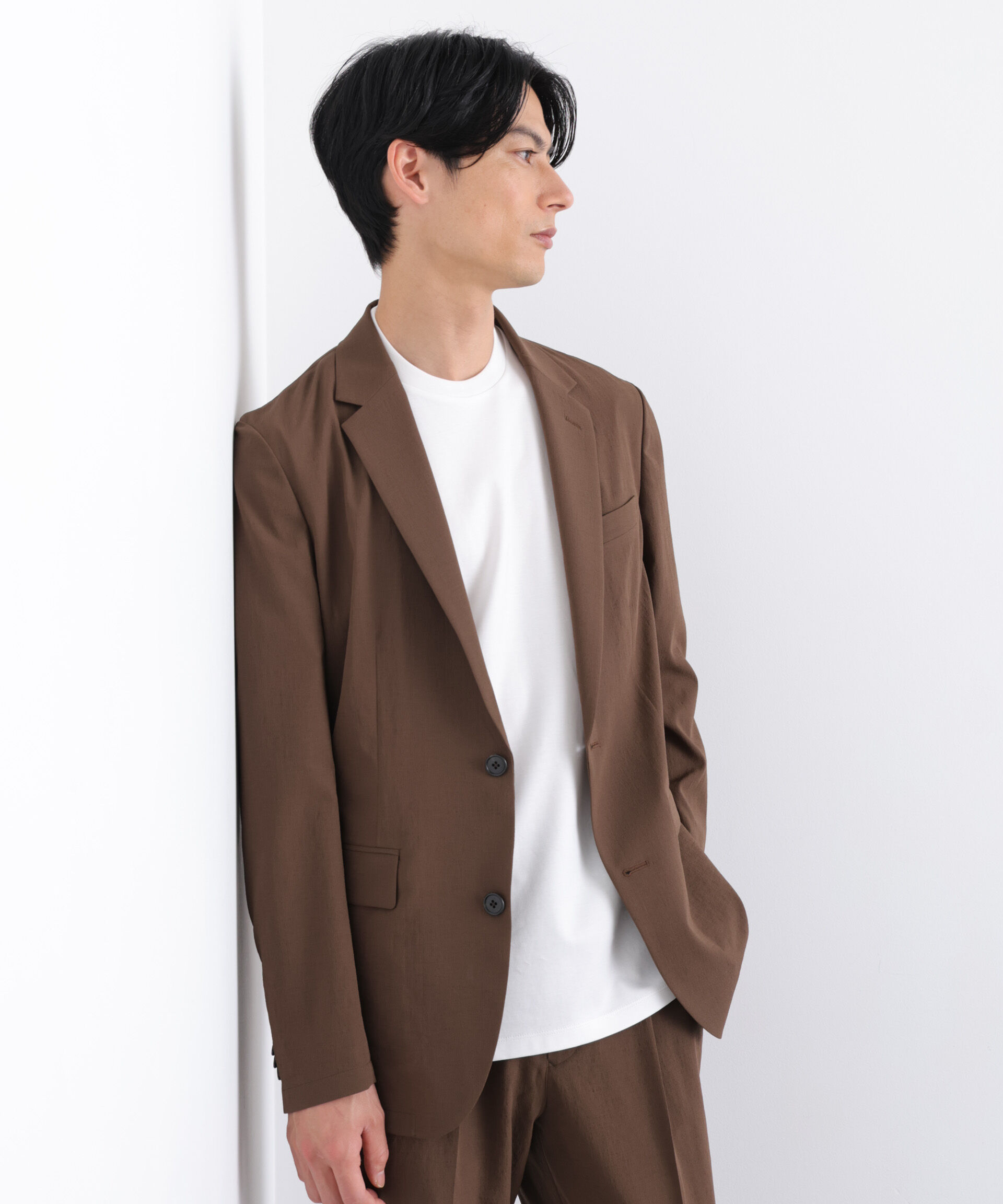 nano･universe「｢Damerino｣ BreezeCool(R) 軽量セットアップ/高通気・吸水速乾」|スーツ|