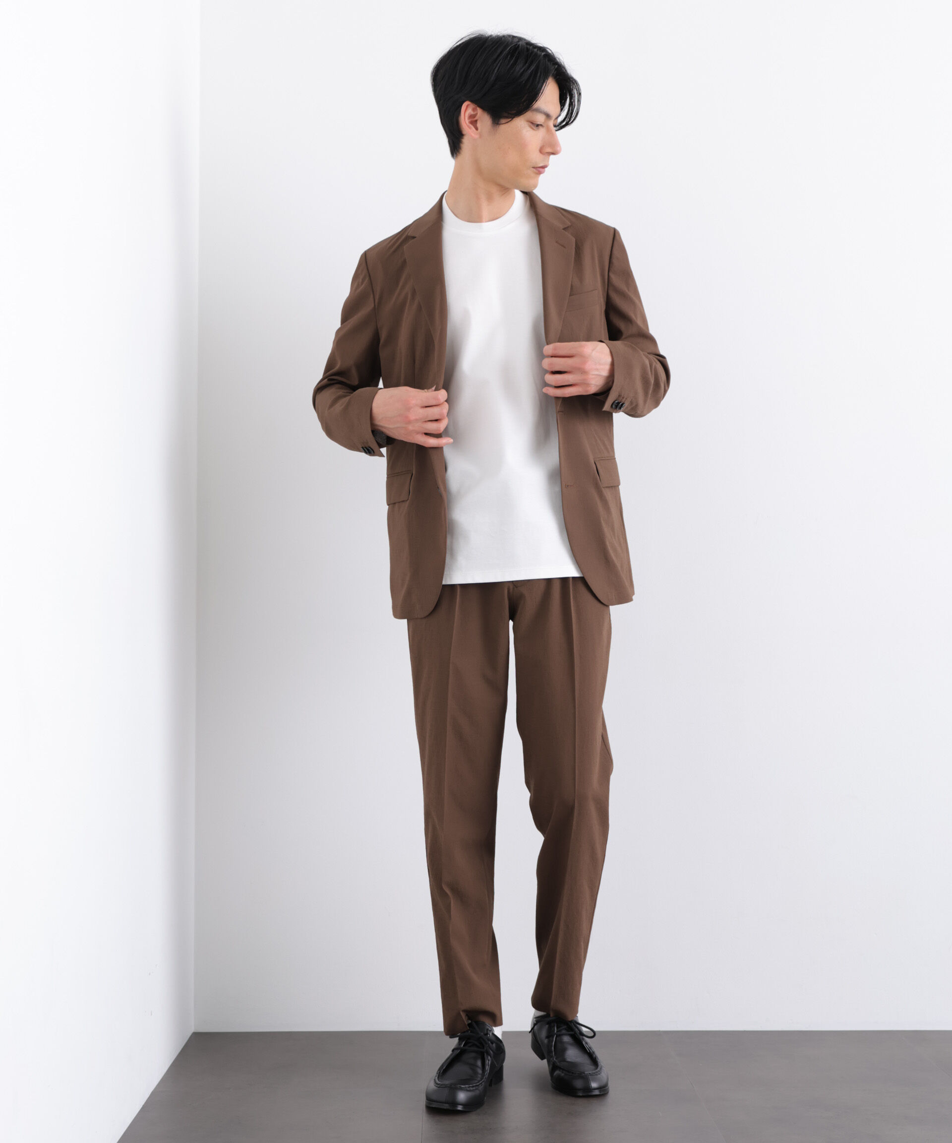 nano･universe「｢Damerino｣ BreezeCool(R) 軽量セットアップ/高通気・吸水速乾」|スーツ|