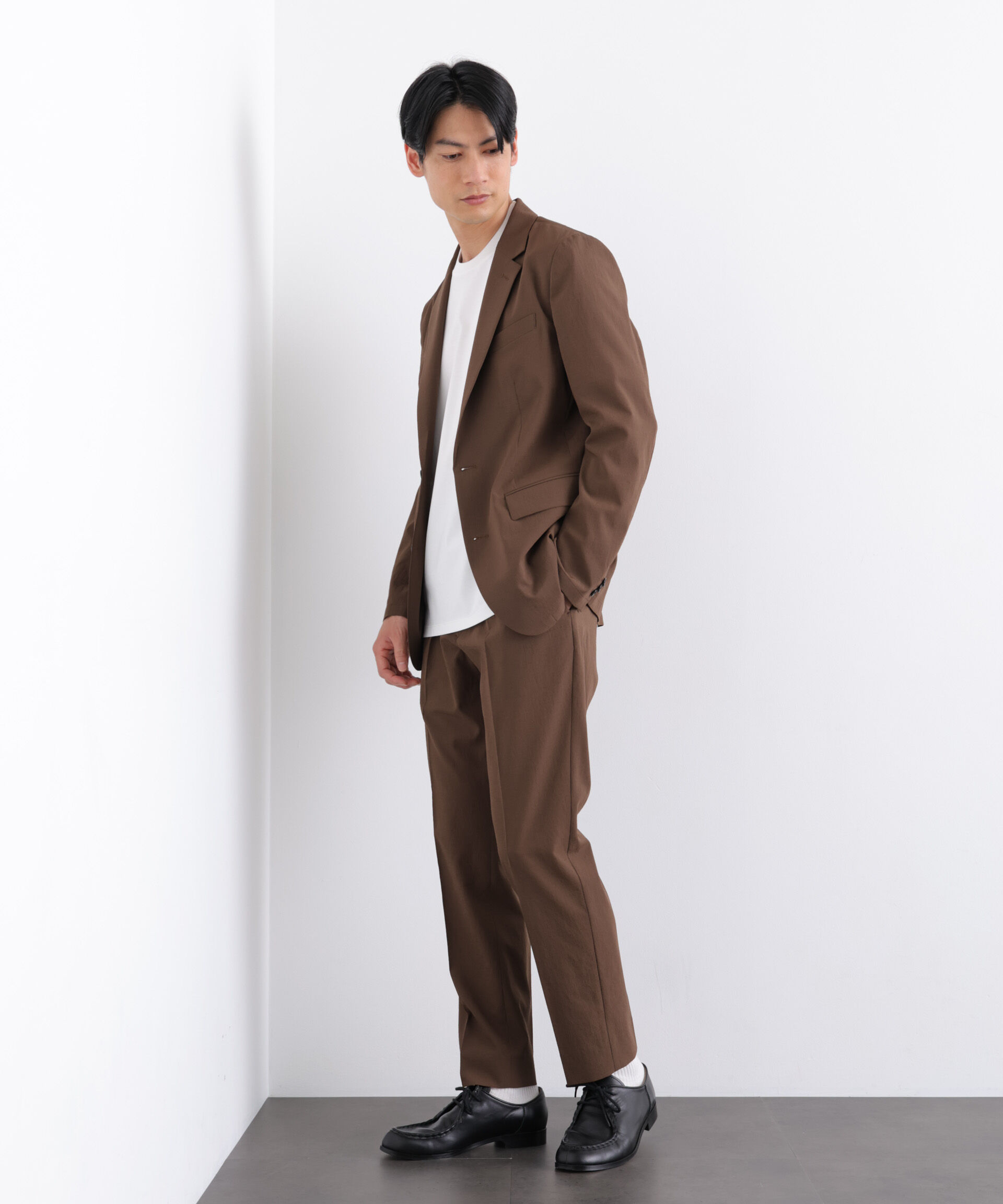 nano･universe「｢Damerino｣ BreezeCool(R) 軽量セットアップ/高通気・吸水速乾」|スーツ|