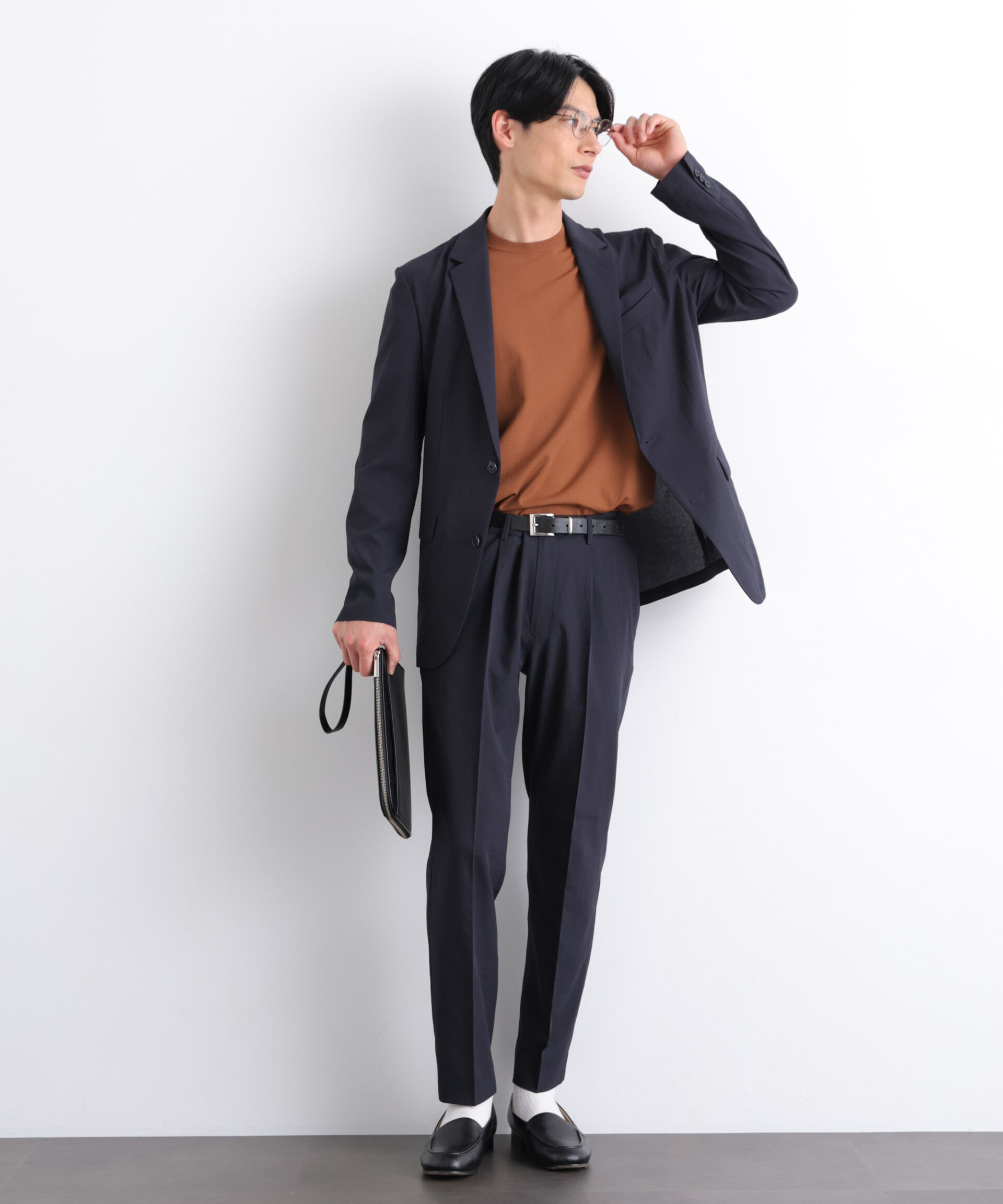 nano･universe「｢Damerino｣ BreezeCool(R) 軽量セットアップ/高通気・吸水速乾」|スーツ|