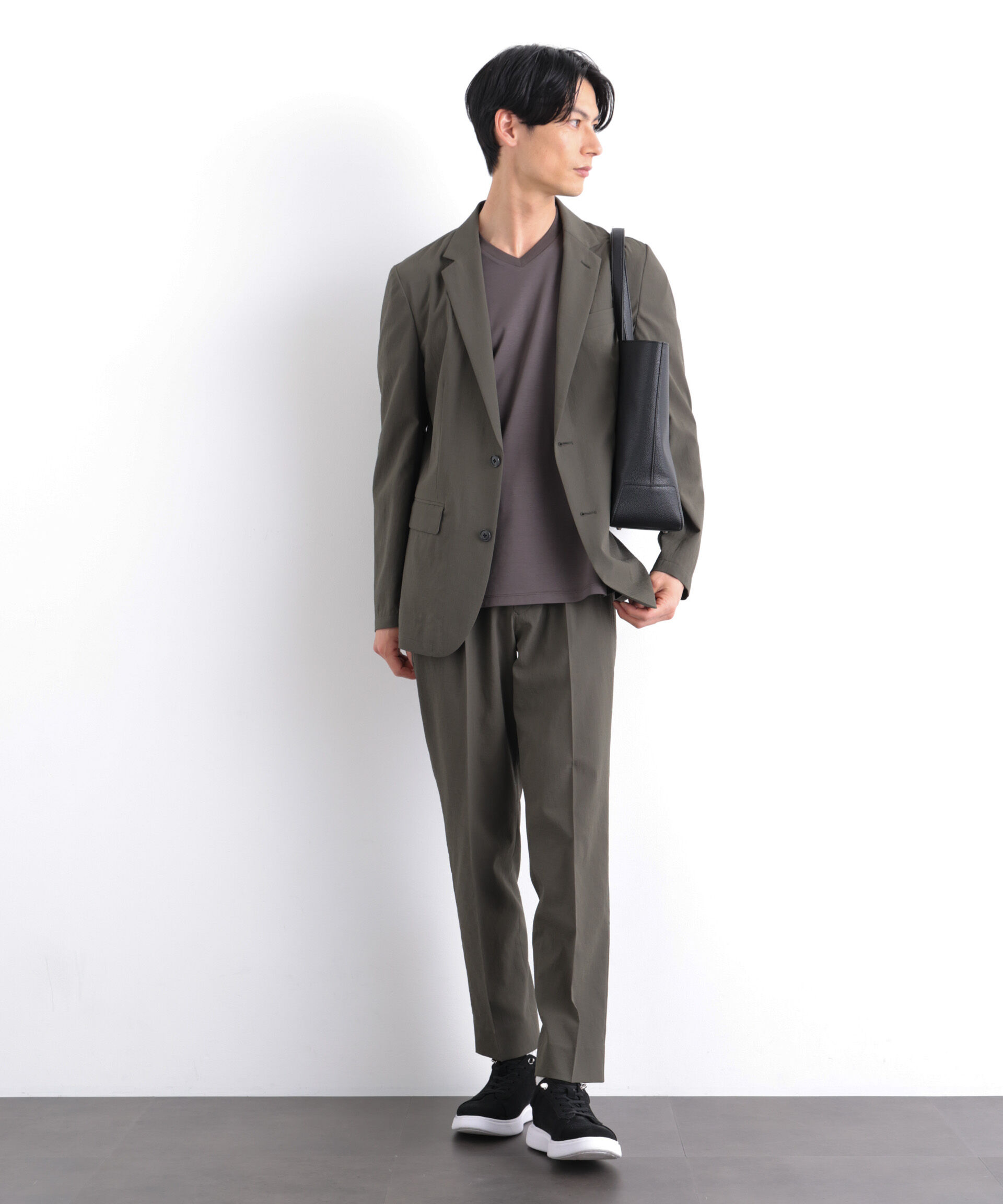 nano･universe「｢Damerino｣ BreezeCool(R) 軽量セットアップ/高通気・吸水速乾」|スーツ|