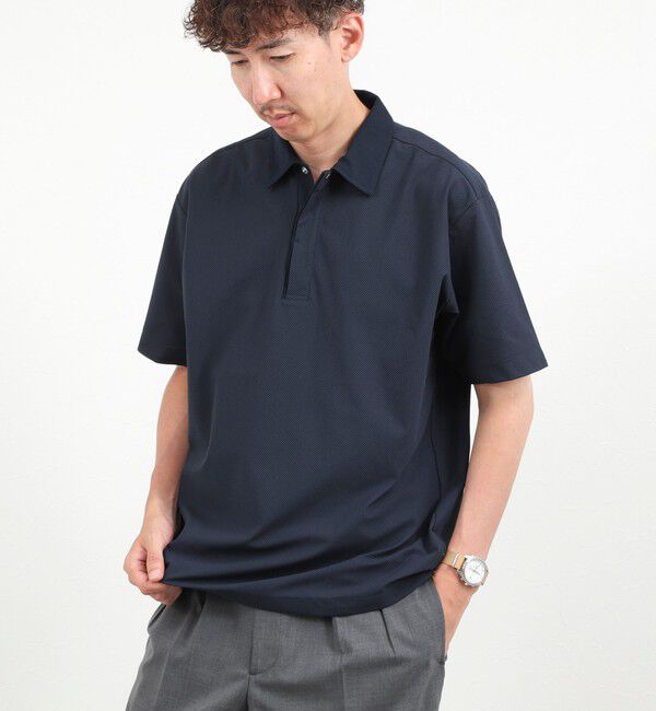 NOLLEY'S goodman「【BECシリーズ】《ビジカジ対応》トリコットP/Oシャツ 26SS」|ポロシャツ|