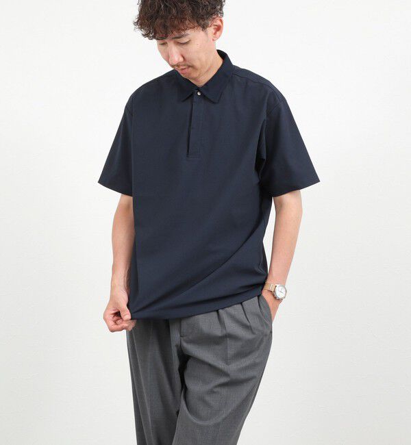 NOLLEY'S goodman「【BECシリーズ】《ビジカジ対応》トリコットP/Oシャツ 26SS」|ポロシャツ|