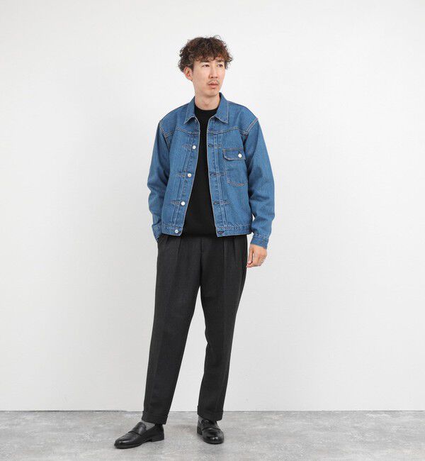 NOLLEY'S goodman「【SHIOTA/シオタ】デニムトラッカージャケット 26AW」|デニムジャケット|
