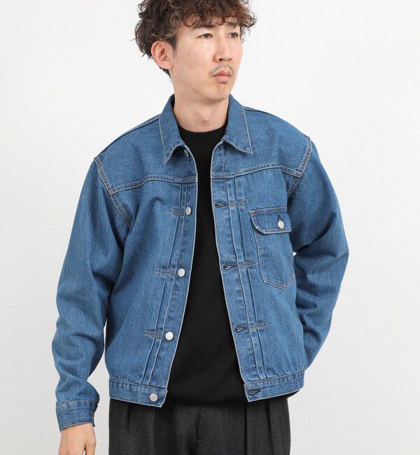 NOLLEY'S goodman「【SHIOTA/シオタ】デニムトラッカージャケット 26AW」|デニムジャケット|