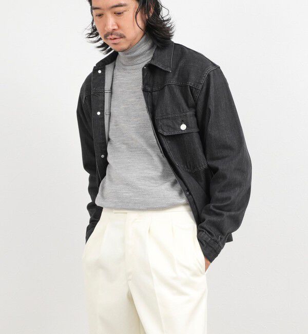 NOLLEY'S goodman「【SHIOTA/シオタ】デニムトラッカージャケット 26AW」|デニムジャケット|