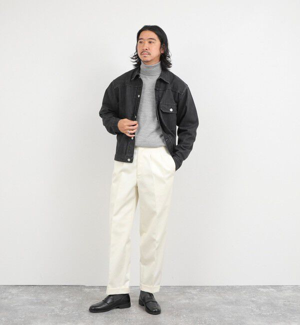 NOLLEY'S goodman「【SHIOTA/シオタ】デニムトラッカージャケット 26AW」|デニムジャケット|