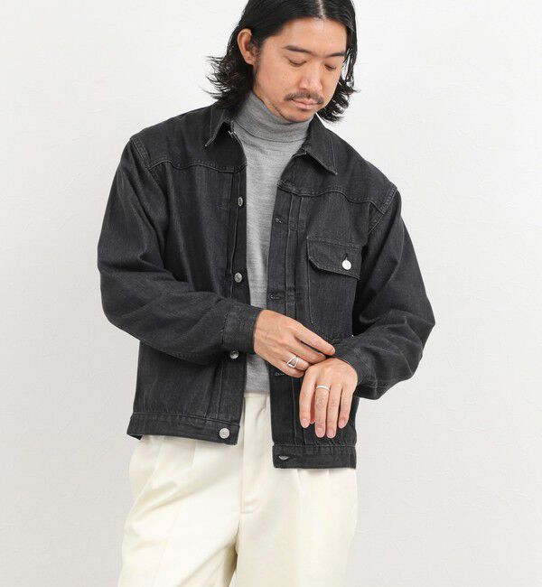 NOLLEY'S goodman「【SHIOTA/シオタ】デニムトラッカージャケット 26AW」|デニムジャケット|