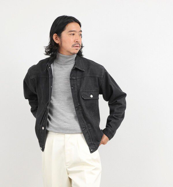 NOLLEY'S goodman「【SHIOTA/シオタ】デニムトラッカージャケット 26AW」|デニムジャケット|