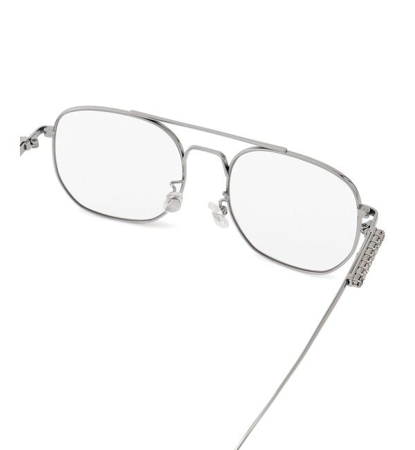 SALON adam et rope'「【heyep（ヘイップ）】Aviator Glasses with Rhinestones＆Logo」|サングラス|