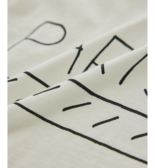 SALON adam et rope'「【Camille de Cussac for SALON】アートプリントロングスリーブTシャツ」|Tシャツ・カットソー|