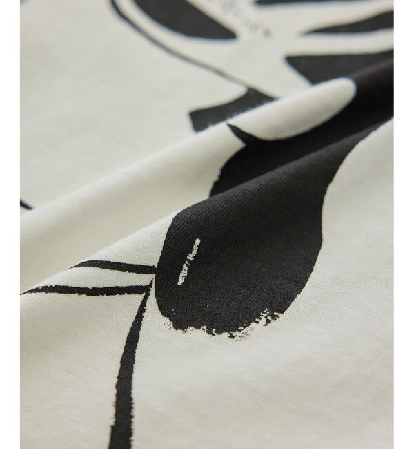 SALON adam et rope'「【Camille de Cussac for SALON】アートプリントロングスリーブTシャツ」|Tシャツ・カットソー|