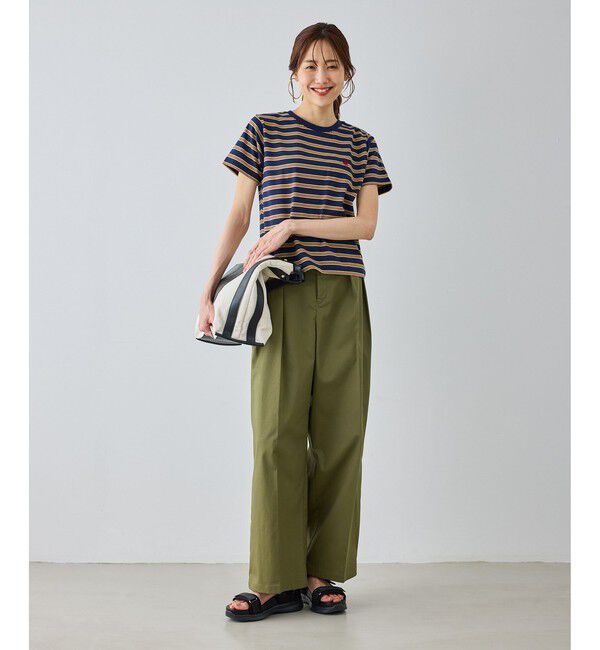 Rope&rsquo;Picnic「【BEVERLYHILLS POLO CLUB・一部店舗限定】アイコン刺繍コンパクトTシャツ」|Tシャツ・カットソー|